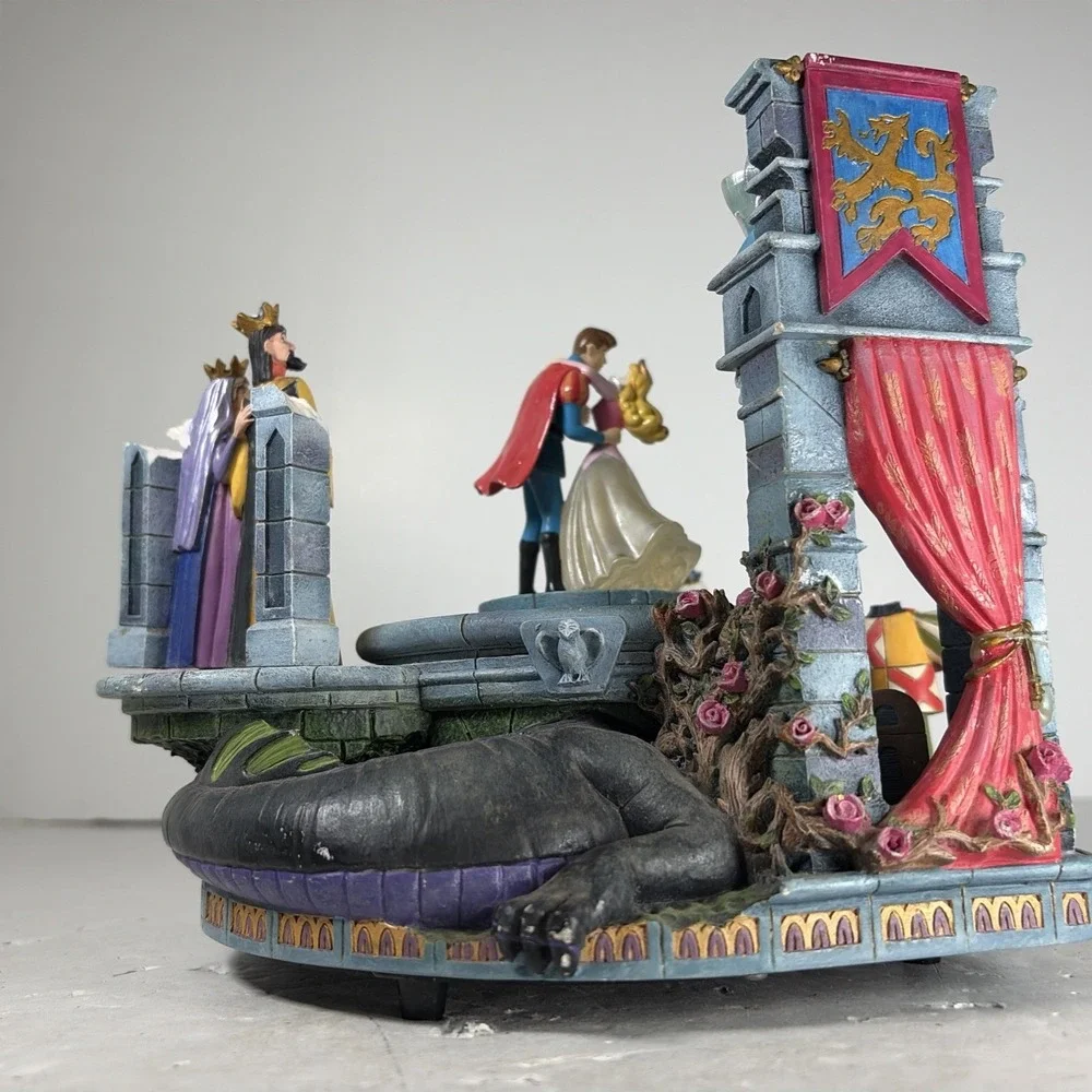 Disney Sleeping Beauty Once Upon a Dream Musical Snow Globe FOR PARTS